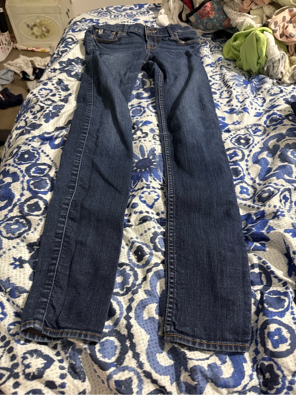 Abercrombie Kids 16 slim skinny jeans 2 pairs
